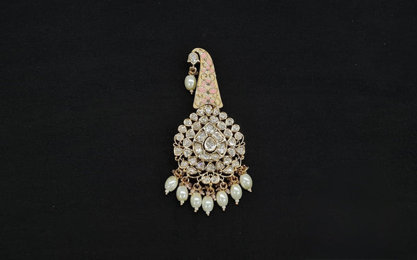 Kundan Kalgi 10581 - KRISHNA'S SWETA JEWELLERY