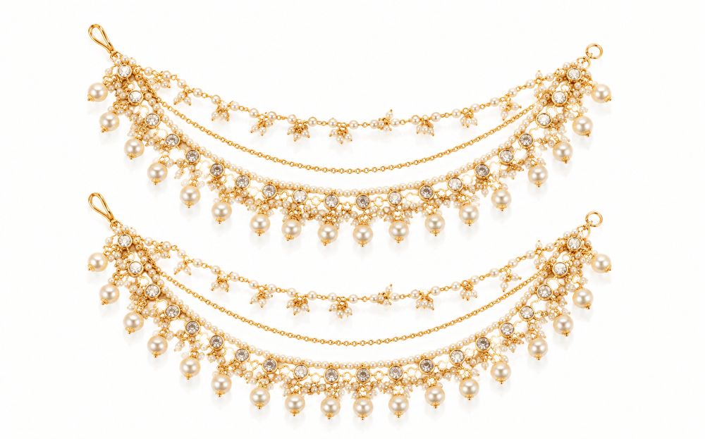 Kundan kanchain 01190 - KRISHNA'S SWETA JEWELLERY