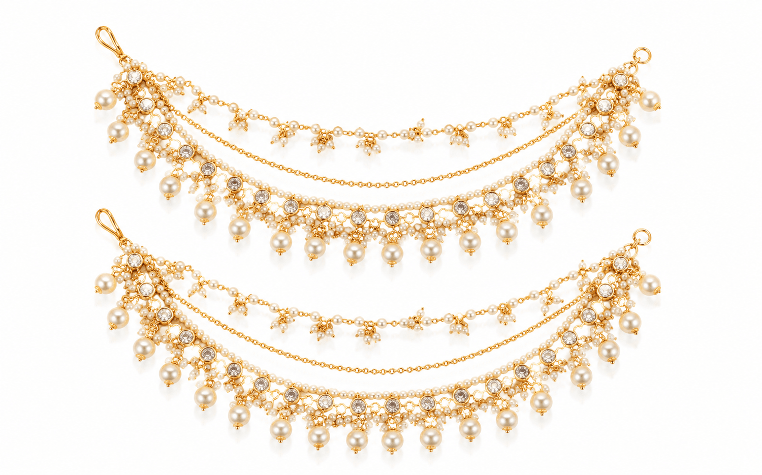 Kundan kanchain 01190 - KRISHNA'S SWETA JEWELLERY
