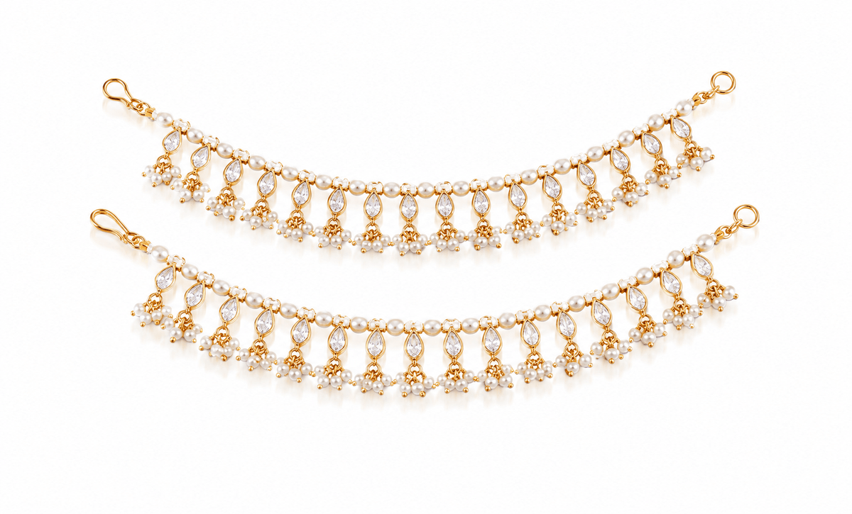 Kundan Kanchain 01205 - KRISHNA'S SWETA JEWELLERY