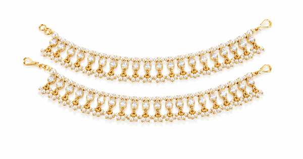 Kundan kanchain 01368 - KRISHNA'S SWETA JEWELLERY