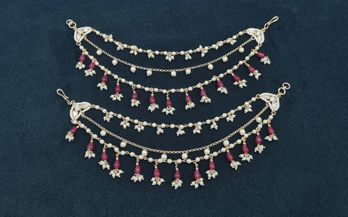 Kundan kanchain 01369 - KRISHNA'S SWETA JEWELLERY