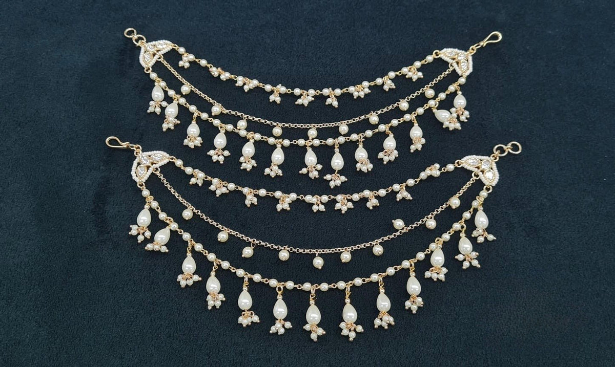 Kundan kanchain 01369 - KRISHNA'S SWETA JEWELLERY