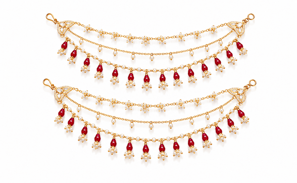 Kundan kanchain 01369 - KRISHNA'S SWETA JEWELLERY