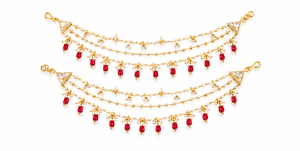 Kundan Kanchain 01590 - KRISHNA'S SWETA JEWELLERY