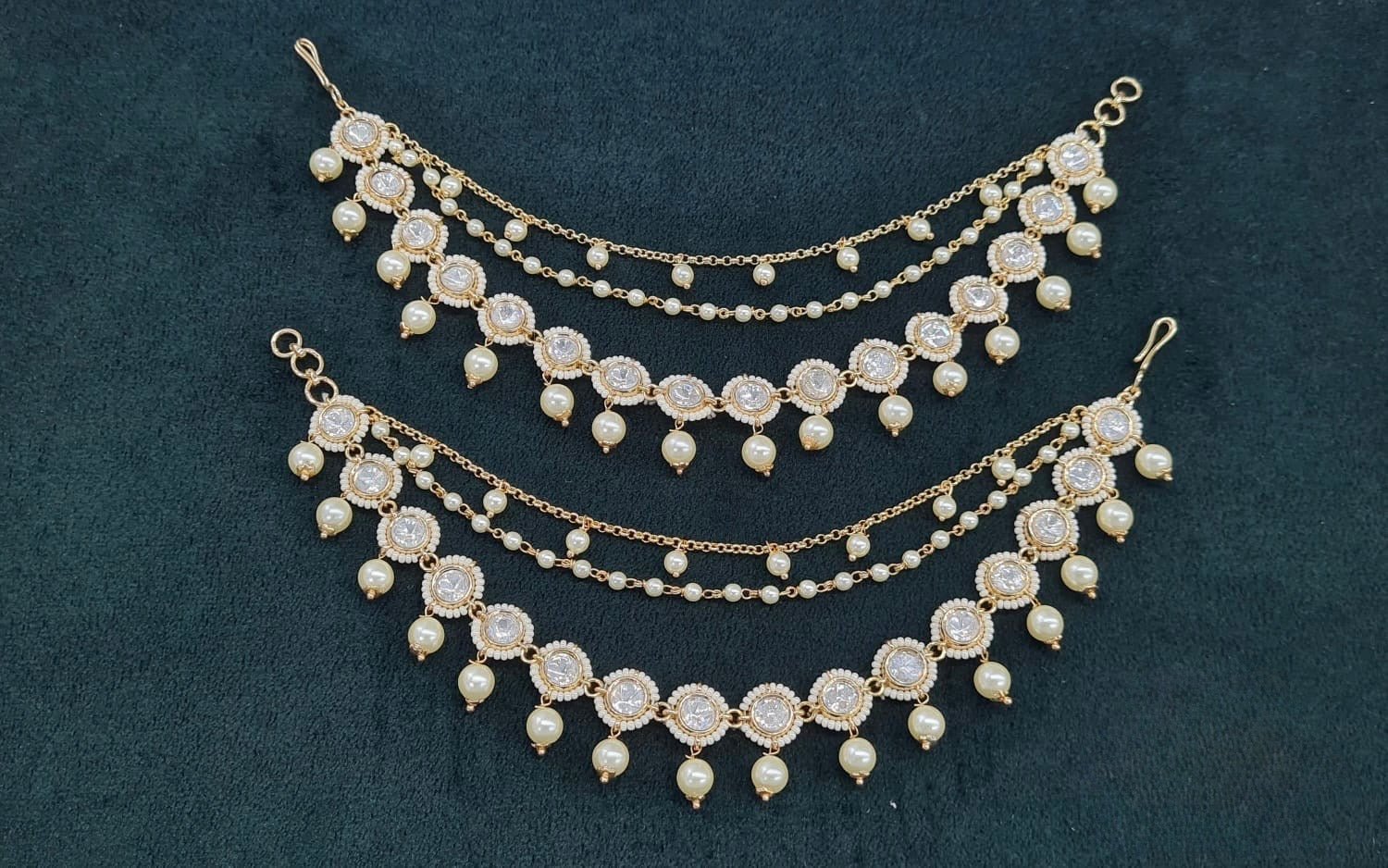 Kundan Kanchain 02716 - KRISHNA'S SWETA JEWELLERY