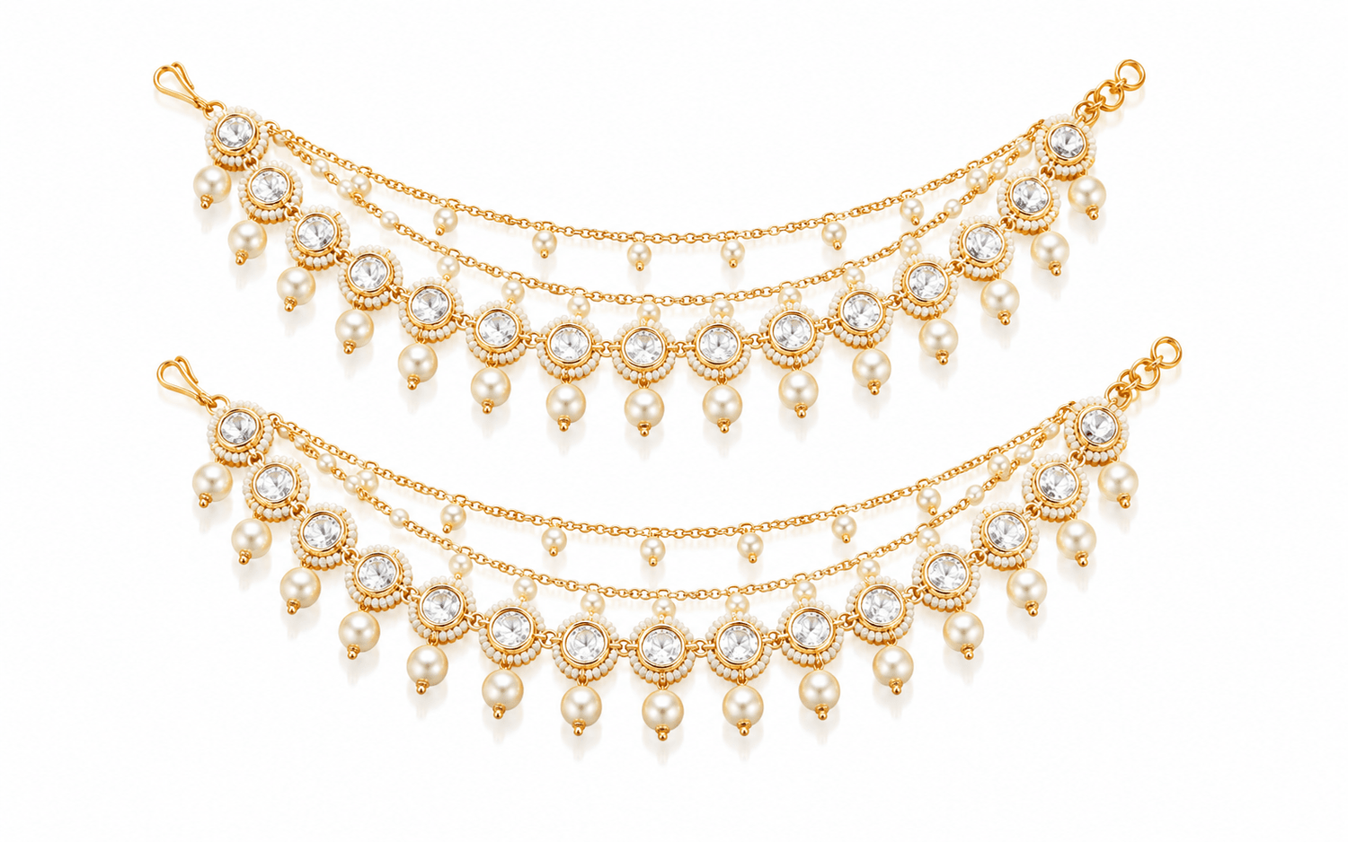 Kundan Kanchain 02716 - KRISHNA'S SWETA JEWELLERY