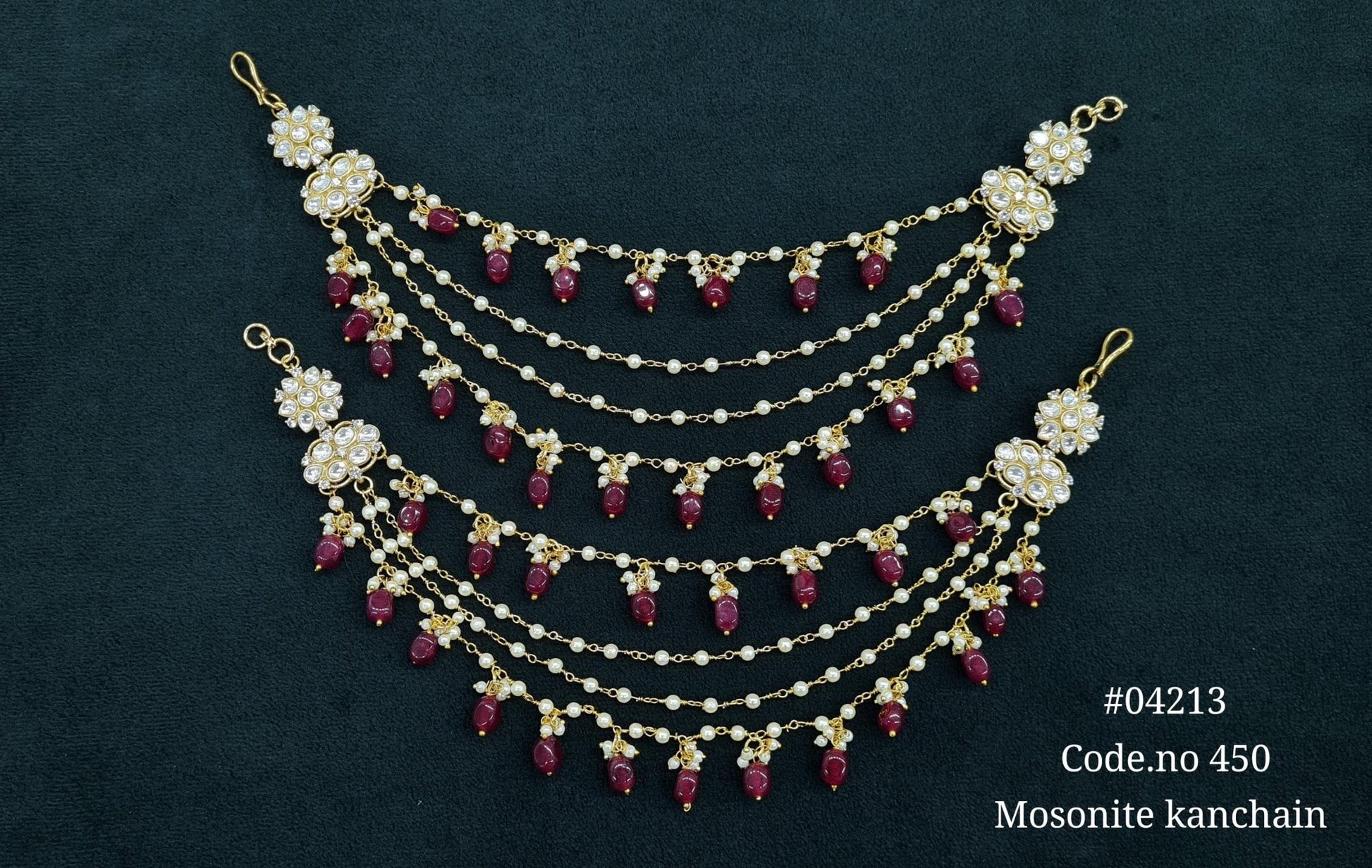 Kundan Kanchain 04213 - KRISHNA'S SWETA JEWELLERY