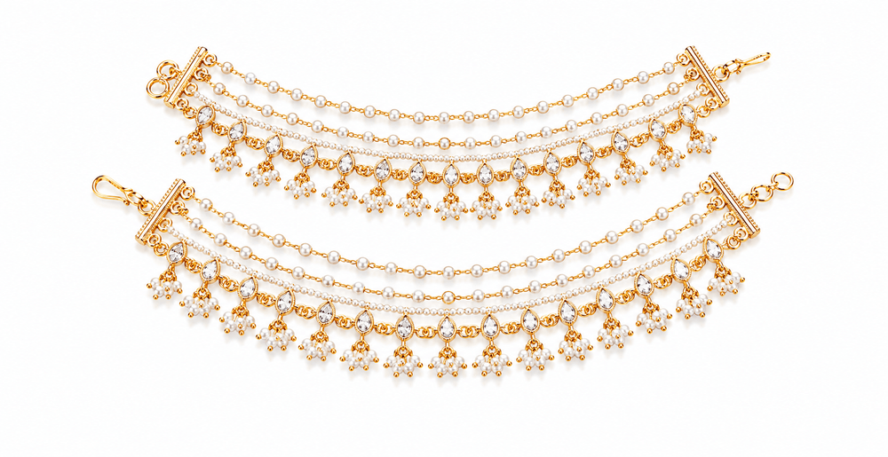 Kundan Kanchain 04705 - KRISHNA'S SWETA JEWELLERY