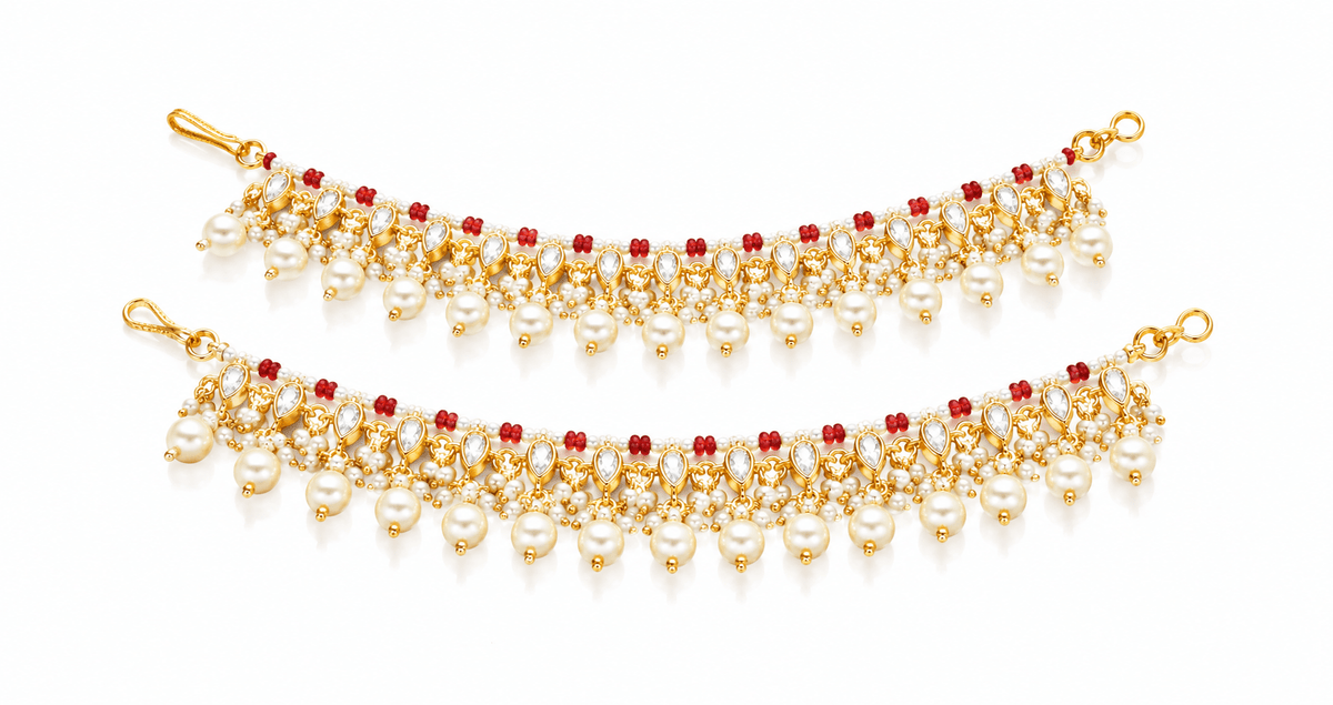 Kundan Kanchain 05096 - KRISHNA'S SWETA JEWELLERY