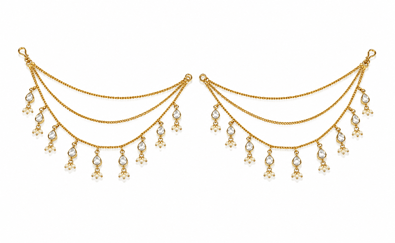 Kundan Kanchain 08856 - KRISHNA'S SWETA JEWELLERY