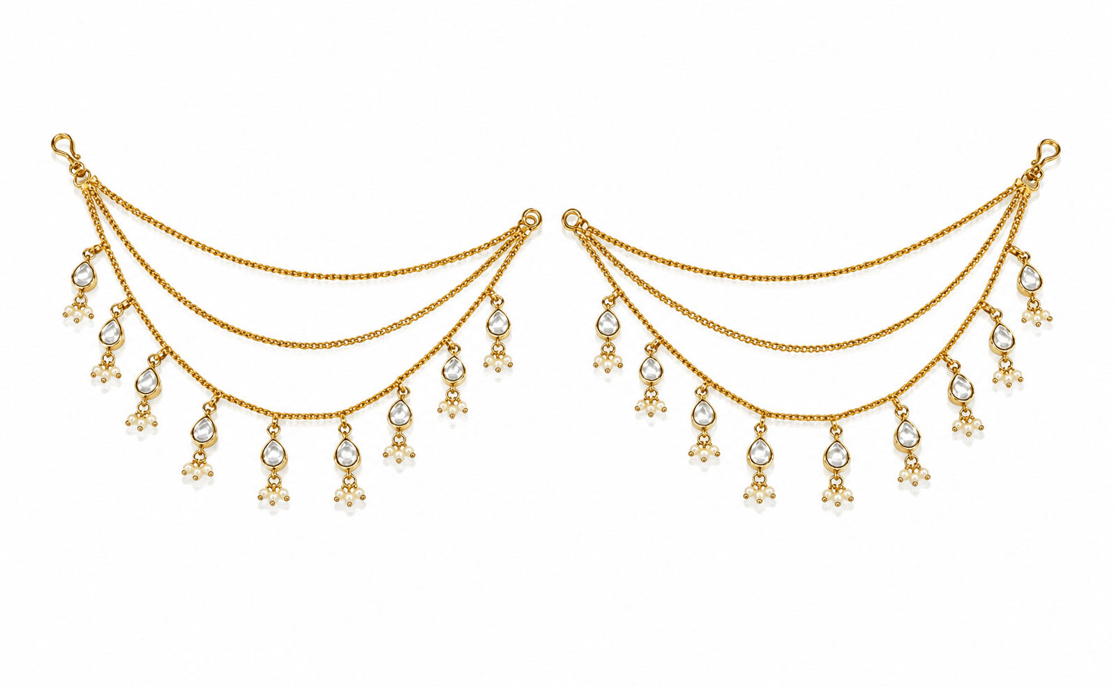 Kundan Kanchain 08856 - KRISHNA'S SWETA JEWELLERY