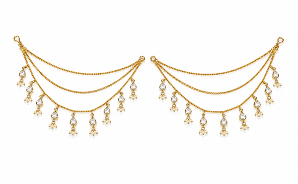 Kundan Kanchain 08856 - KRISHNA'S SWETA JEWELLERY