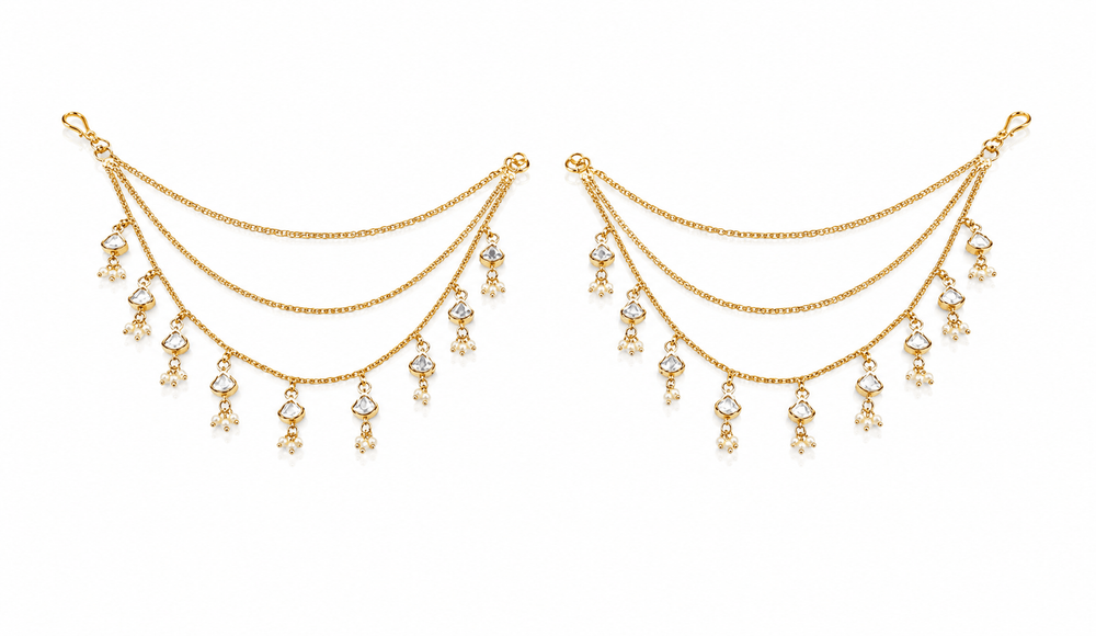 Kundan Kanchain 08859 - KRISHNA'S SWETA JEWELLERY