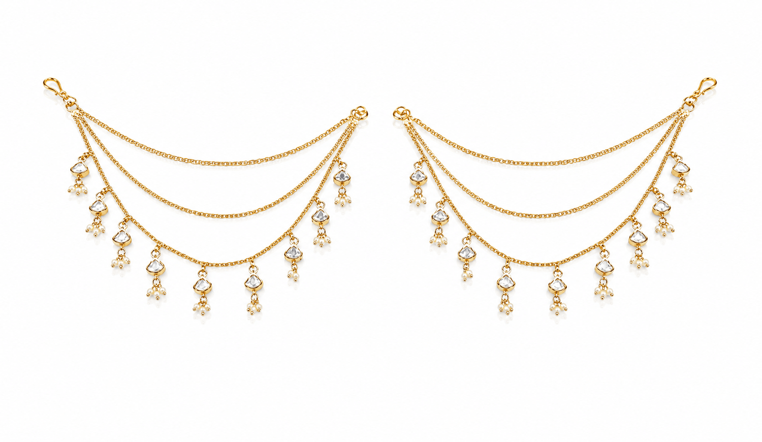 Kundan Kanchain 08859 - KRISHNA'S SWETA JEWELLERY