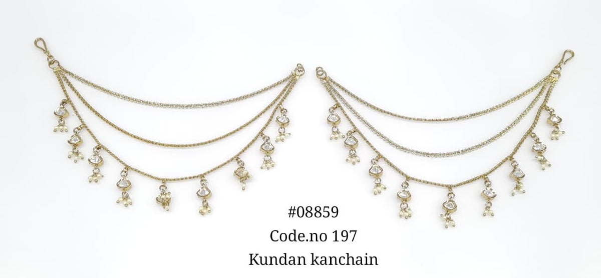 Kundan Kanchain 08859 - KRISHNA'S SWETA JEWELLERY