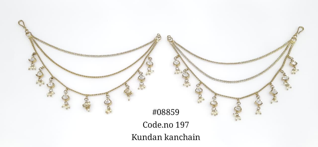 Kundan Kanchain 08859 - KRISHNA'S SWETA JEWELLERY