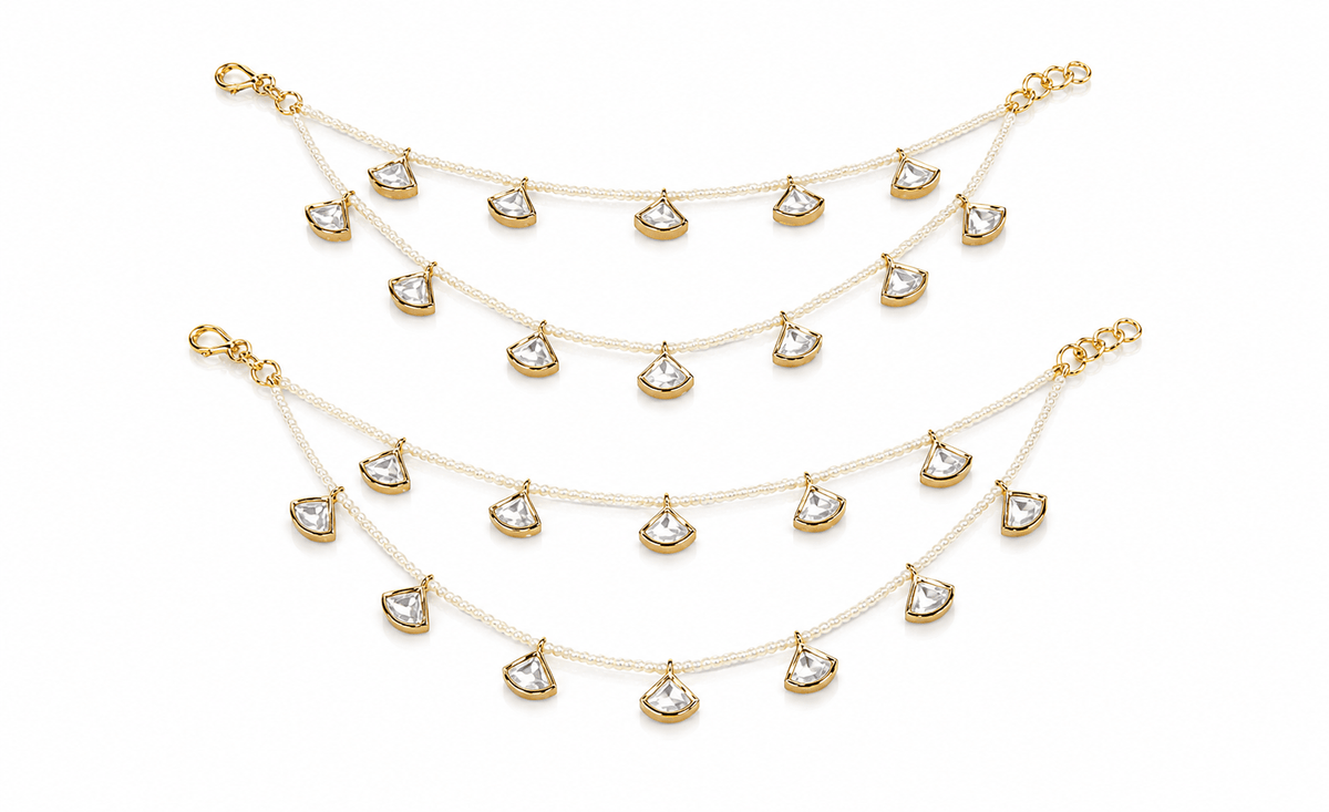 Kundan Kanchain 09047 - KRISHNA'S SWETA JEWELLERY