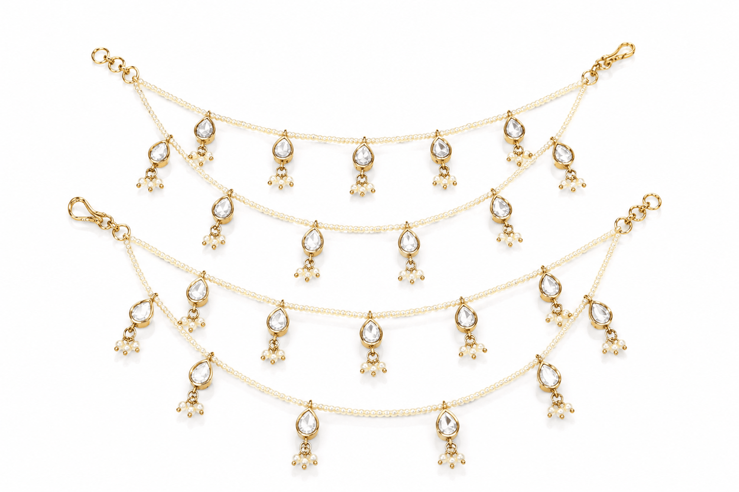 Kundan Kanchain 09120 - KRISHNA'S SWETA JEWELLERY