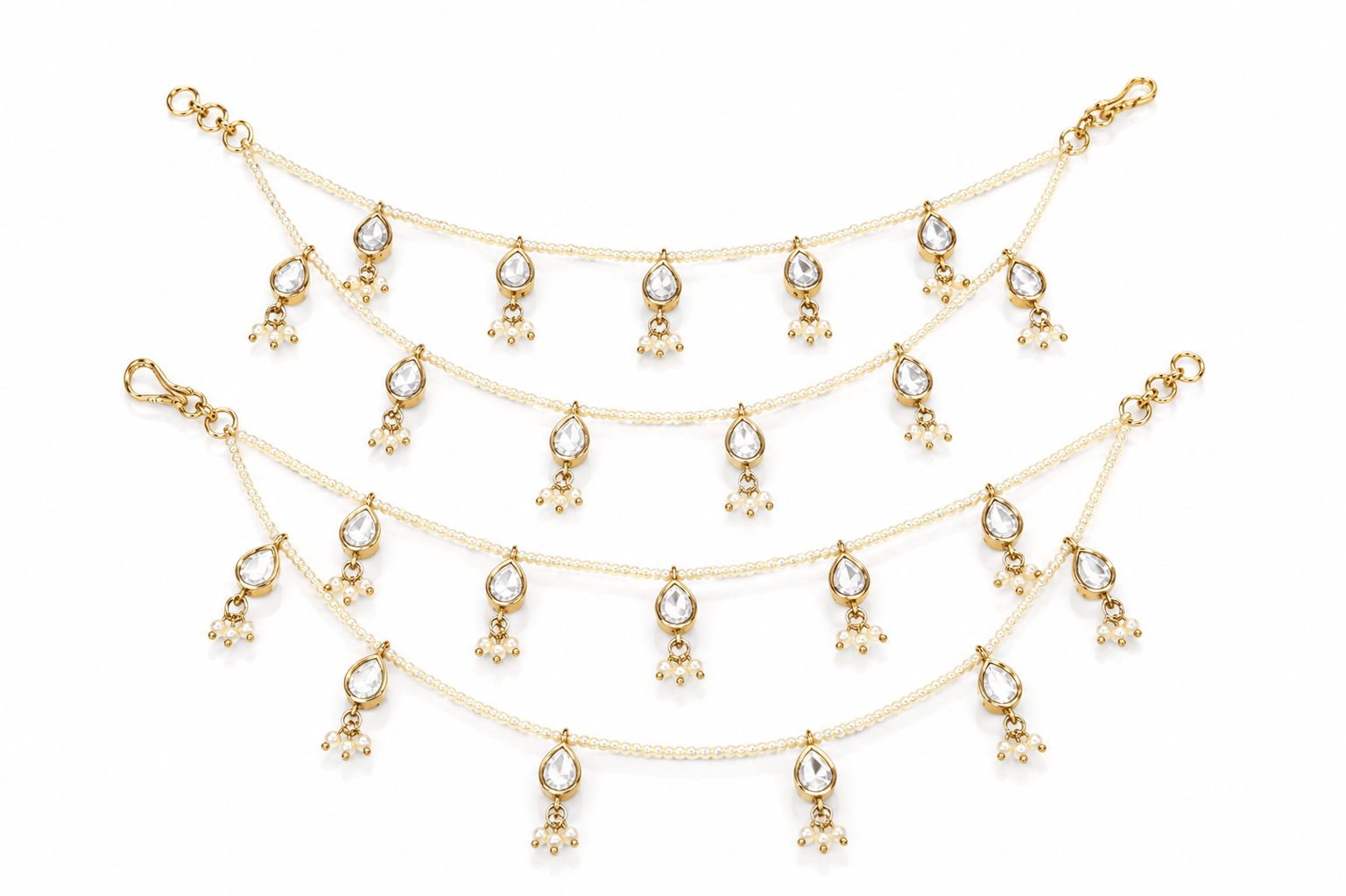 Kundan Kanchain 09120 - KRISHNA'S SWETA JEWELLERY