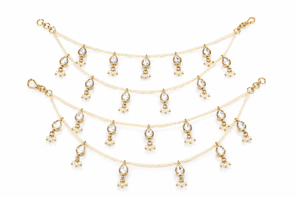 Kundan Kanchain 09120 - KRISHNA'S SWETA JEWELLERY