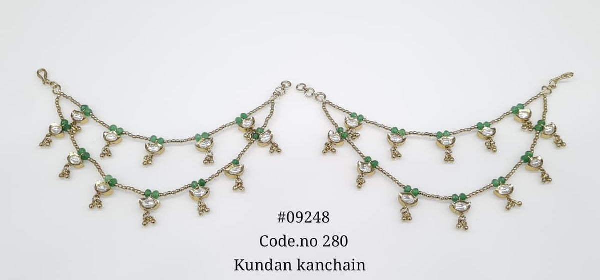 Kundan Kanchain 09248 - KRISHNA'S SWETA JEWELLERY