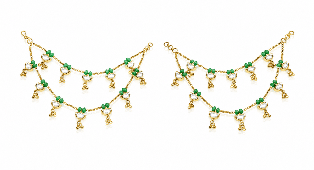 Kundan Kanchain 09248 - KRISHNA'S SWETA JEWELLERY