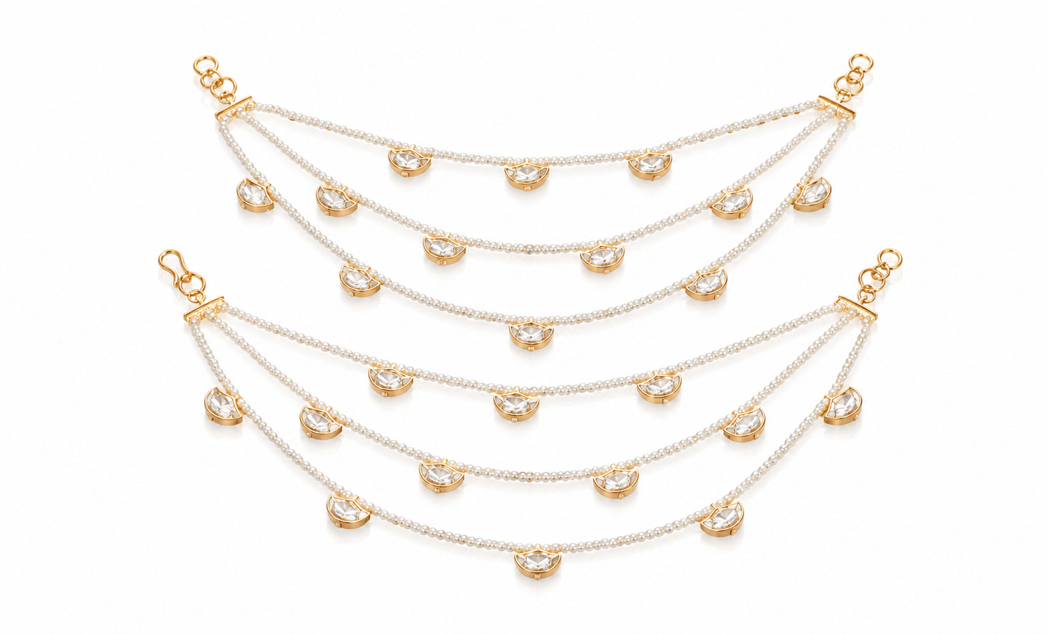Kundan Kanchain 09610 - KRISHNA'S SWETA JEWELLERY