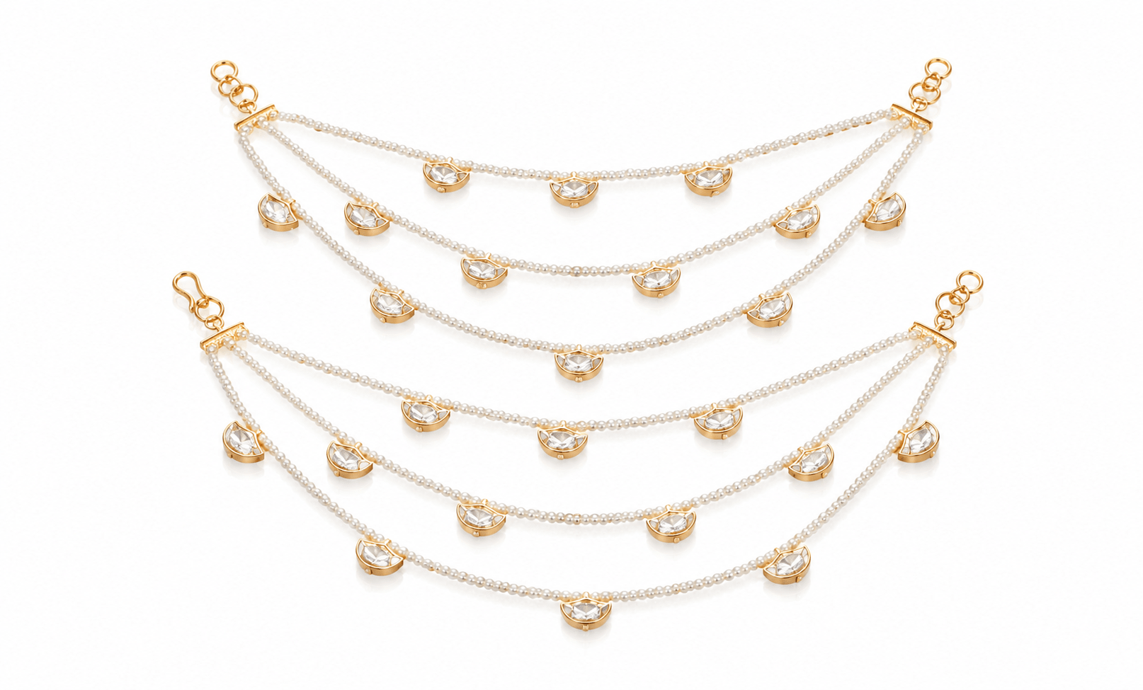 Kundan Kanchain 09610 - KRISHNA'S SWETA JEWELLERY