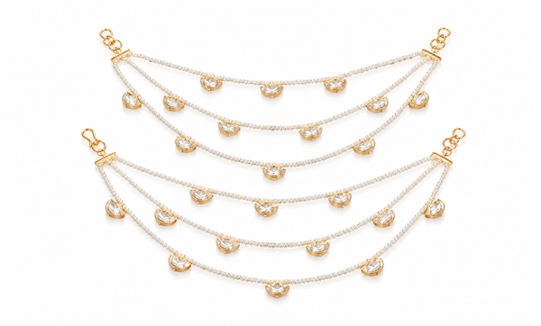 Kundan Kanchain 09610 - KRISHNA'S SWETA JEWELLERY