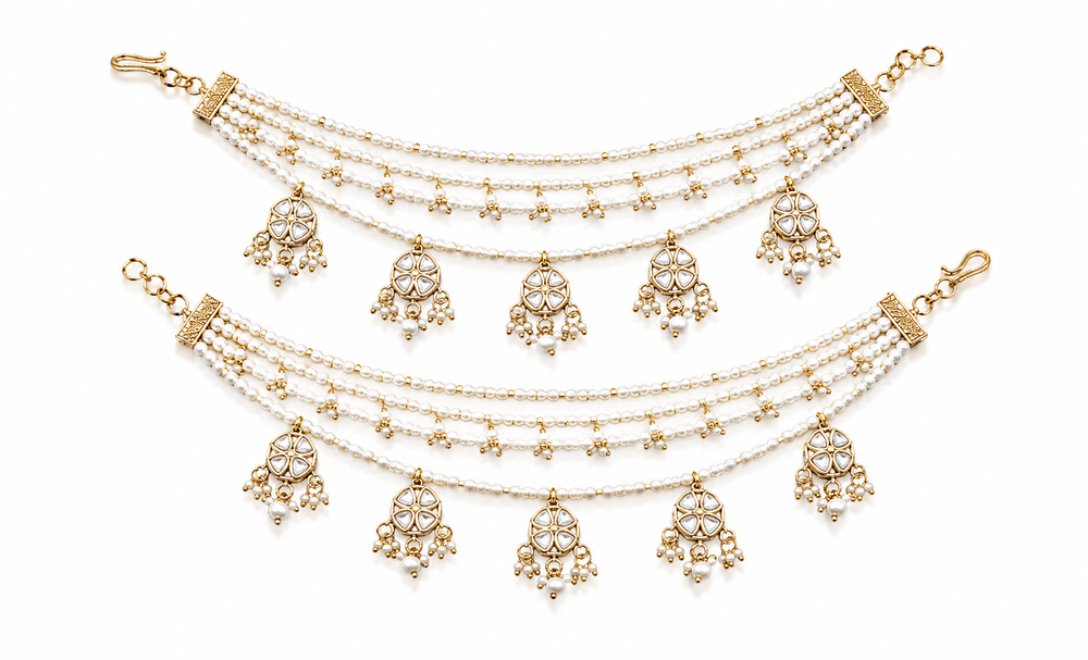 Kundan Kanchain 10045 - KRISHNA'S SWETA JEWELLERY