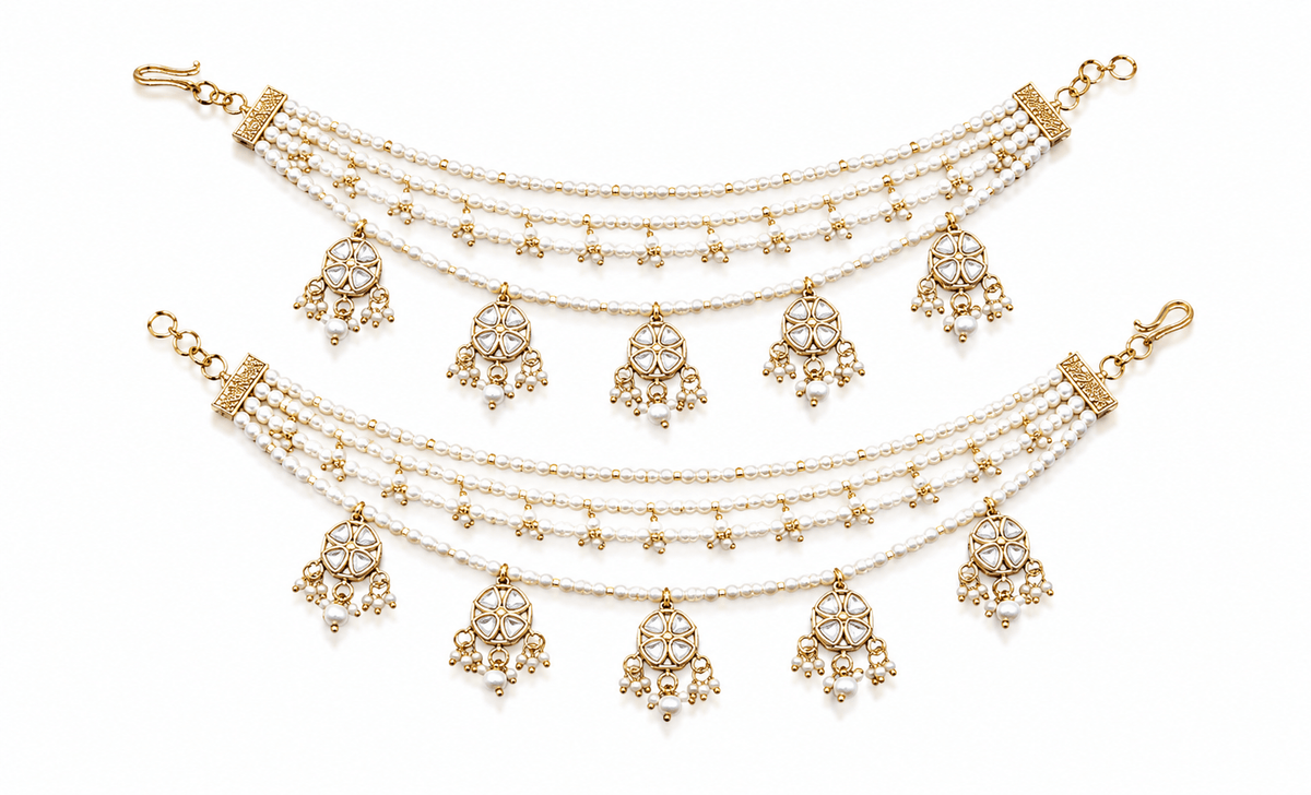 Kundan Kanchain 10045 - KRISHNA'S SWETA JEWELLERY