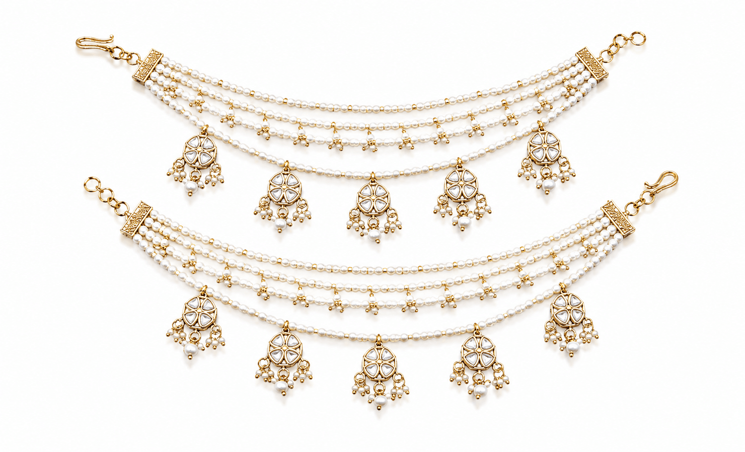 Kundan Kanchain 10045 - KRISHNA'S SWETA JEWELLERY