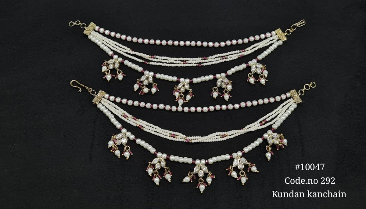 Kundan Kanchain 10047 - KRISHNA'S SWETA JEWELLERY