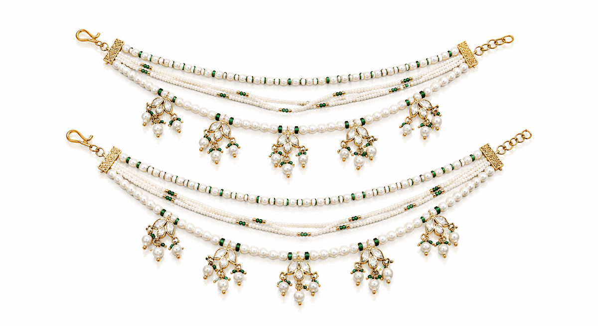 Kundan Kanchain 10047 - KRISHNA'S SWETA JEWELLERY
