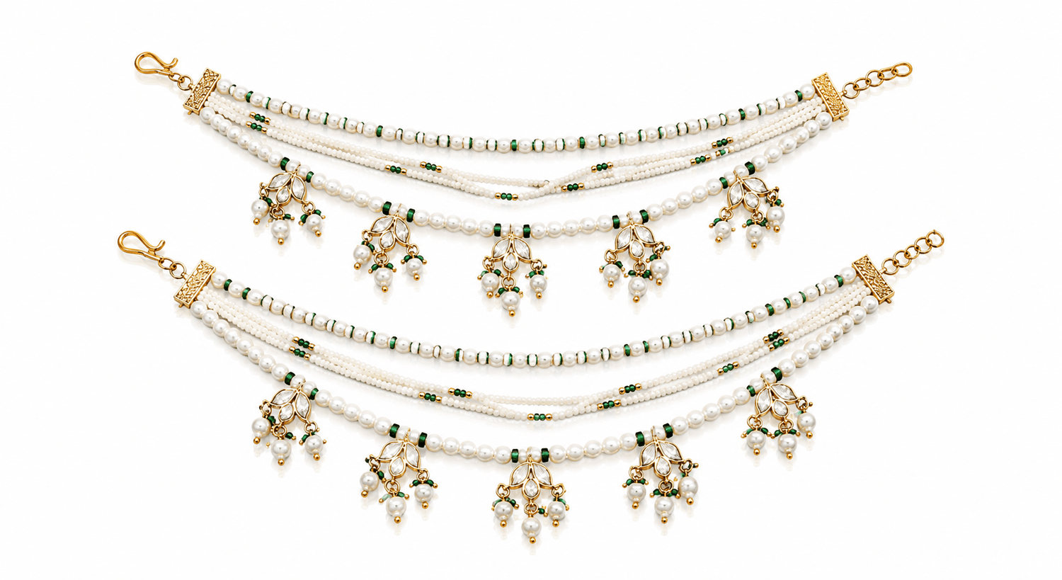 Kundan Kanchain 10047 - KRISHNA'S SWETA JEWELLERY