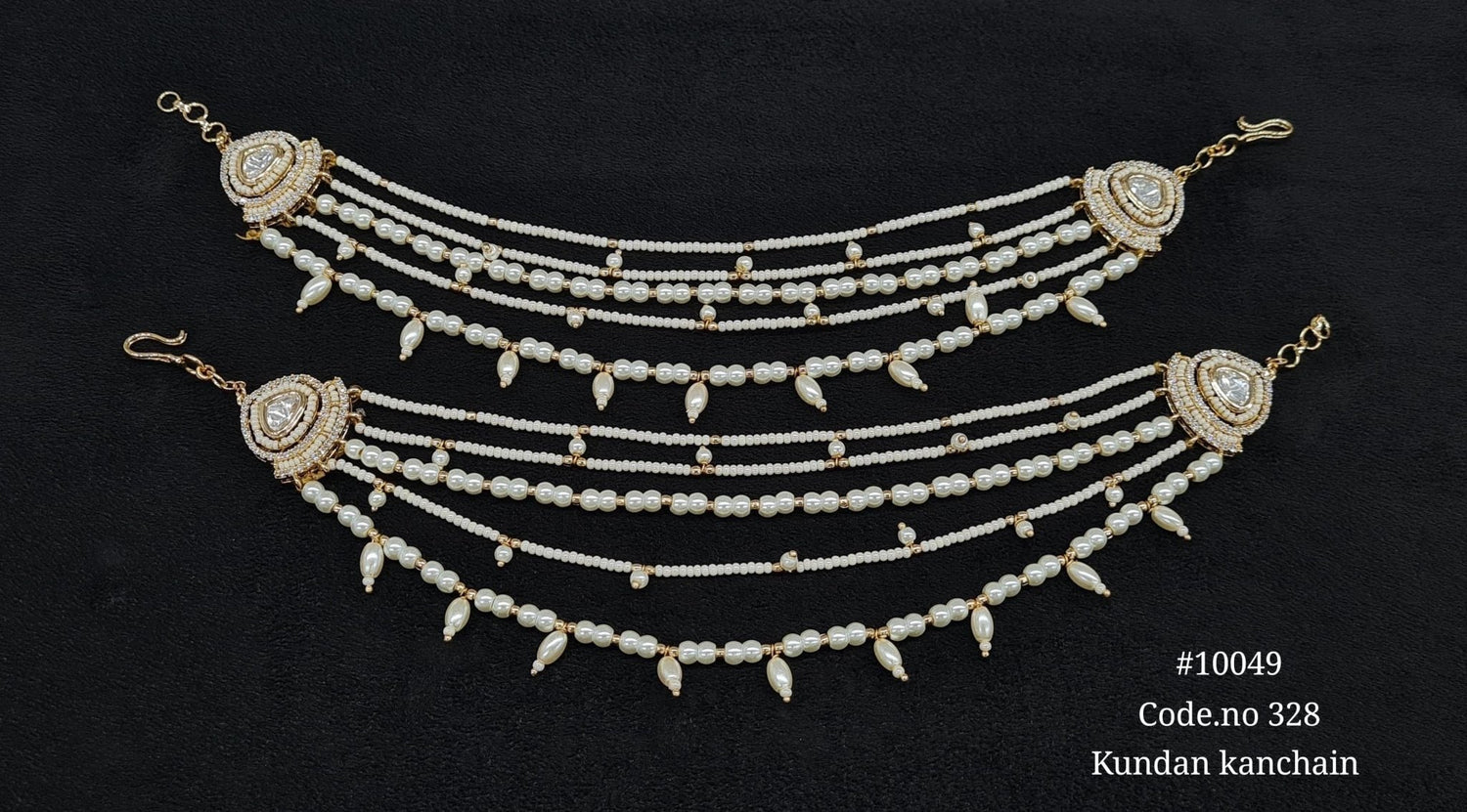 Kundan Kanchain 10049 - KRISHNA'S SWETA JEWELLERY