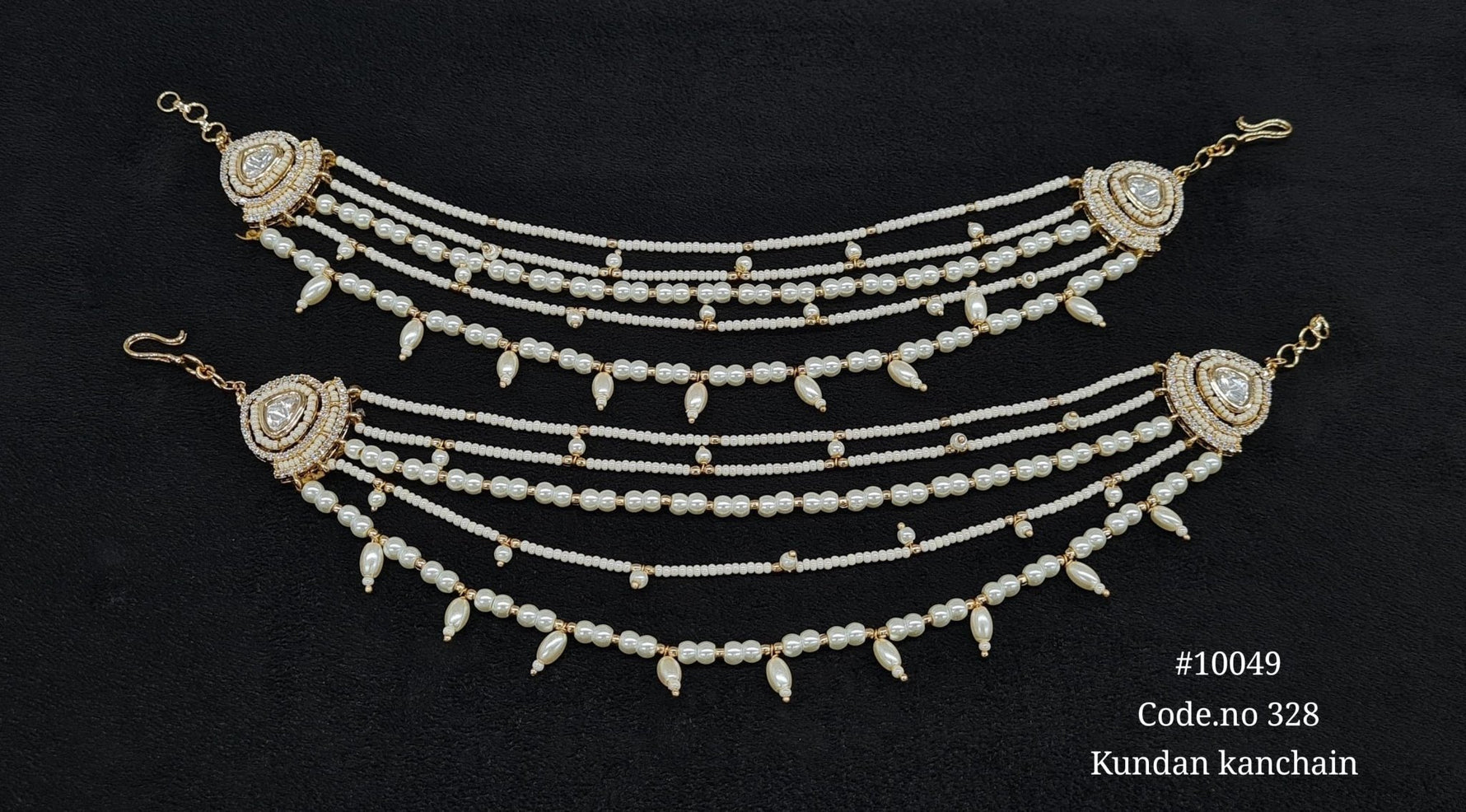 Kundan Kanchain 10049 - KRISHNA'S SWETA JEWELLERY