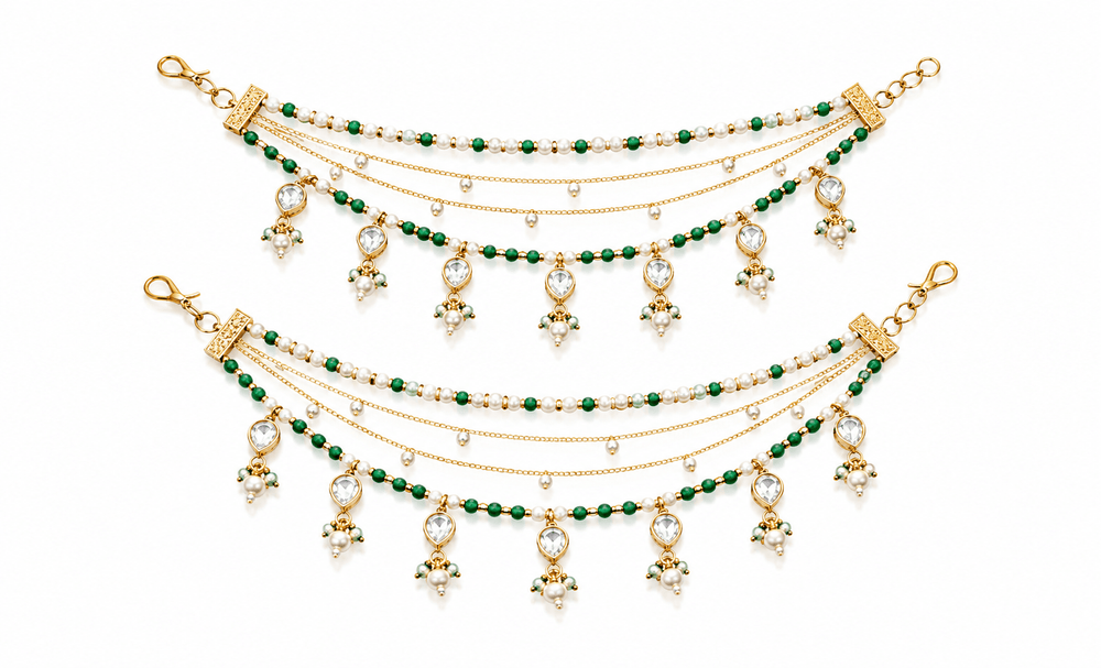 Kundan Kanchain 10050 - KRISHNA'S SWETA JEWELLERY