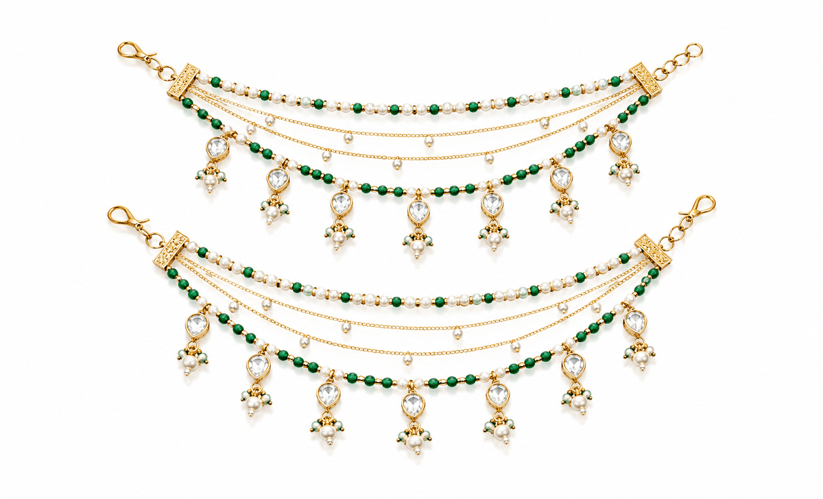 Kundan Kanchain 10050 - KRISHNA'S SWETA JEWELLERY