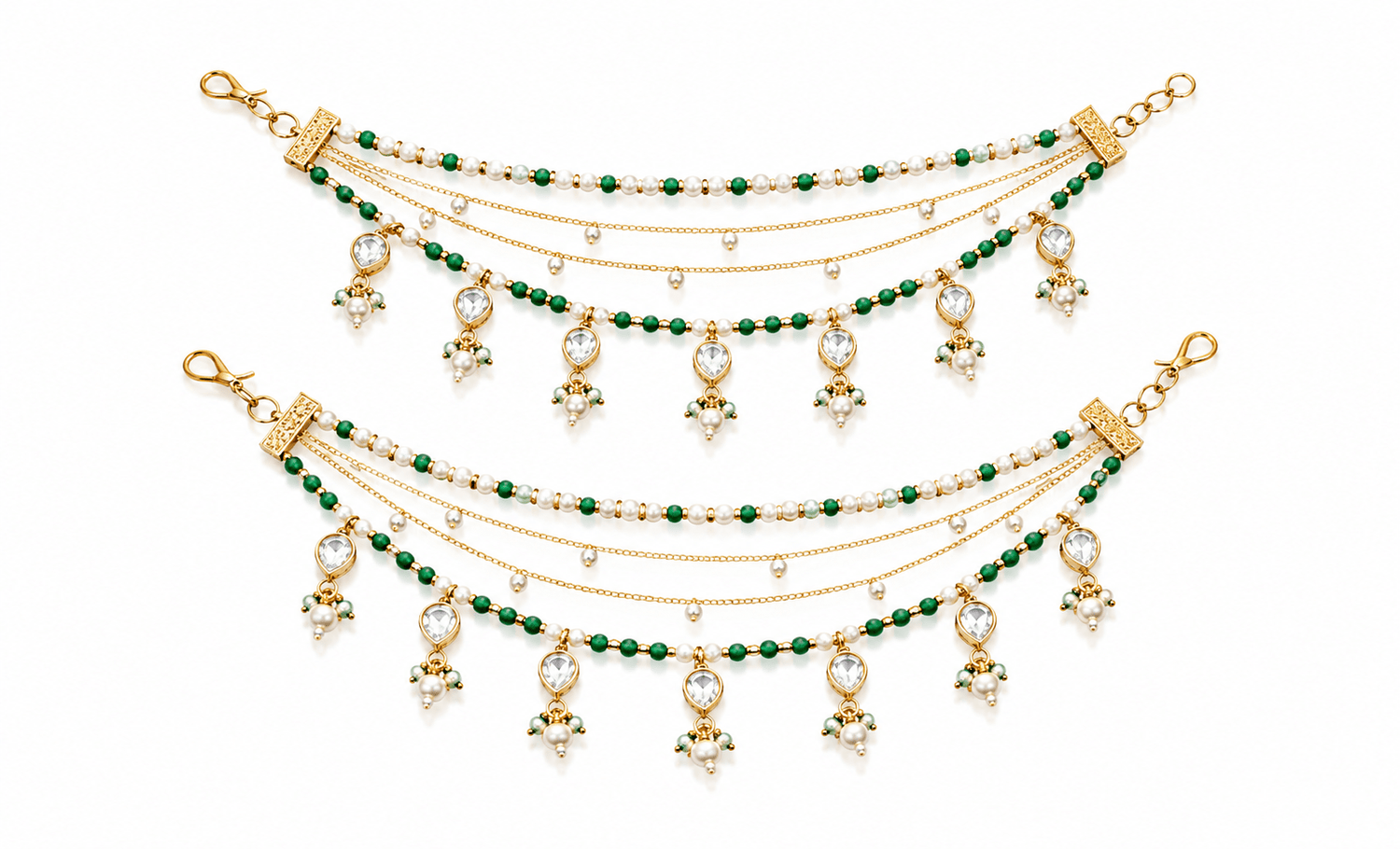 Kundan Kanchain 10050 - KRISHNA'S SWETA JEWELLERY