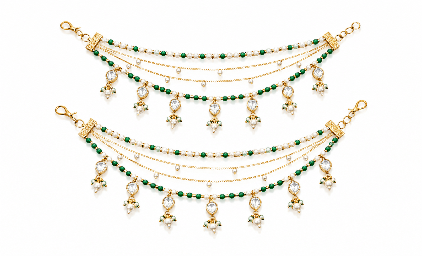 Kundan Kanchain 10050 - KRISHNA'S SWETA JEWELLERY