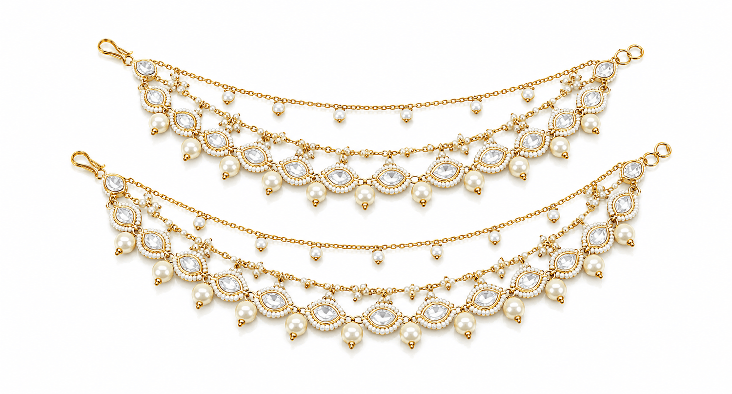 Kundan Kanchain 10362 - KRISHNA'S SWETA JEWELLERY