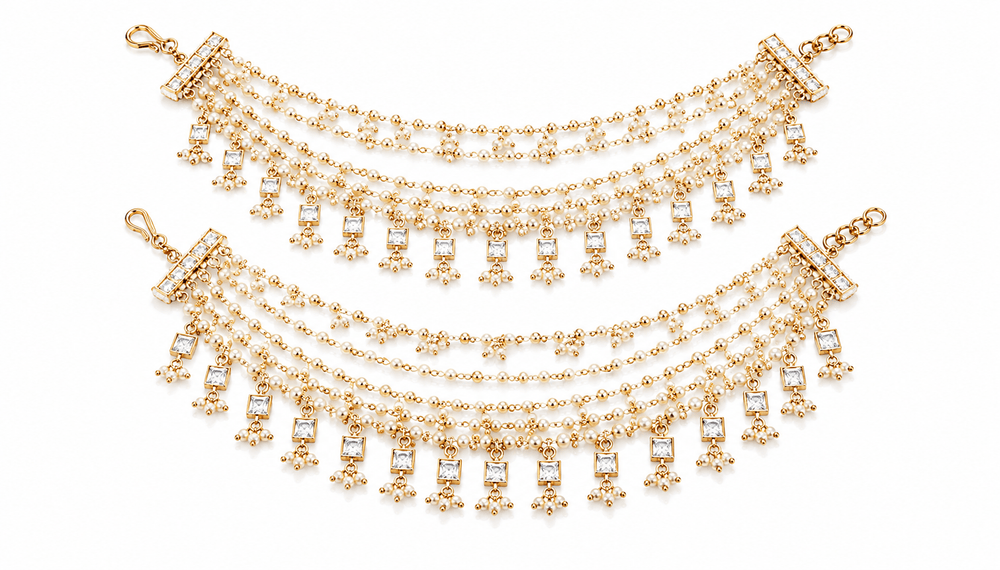 Kundan Kanchain 10363 - KRISHNA'S SWETA JEWELLERY