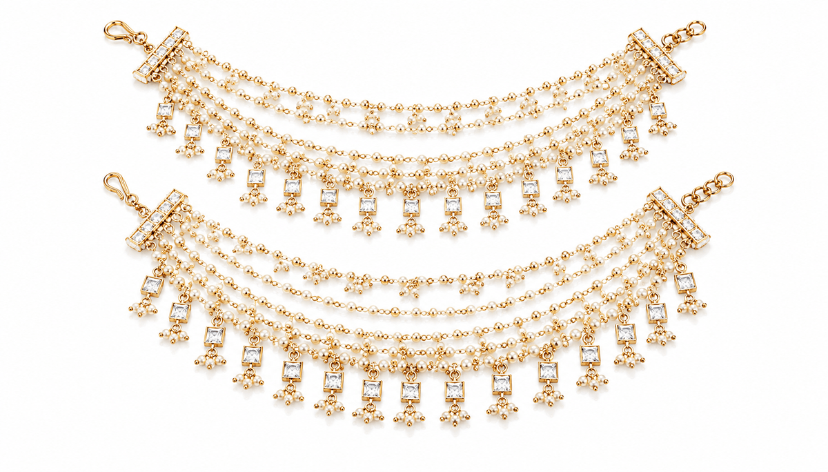 Kundan Kanchain 10363 - KRISHNA'S SWETA JEWELLERY