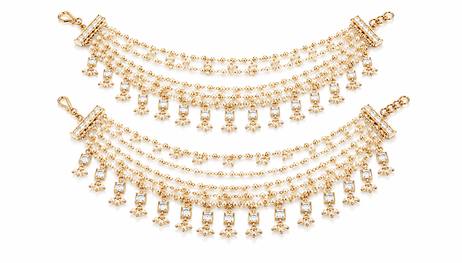 Kundan Kanchain 10363 - KRISHNA'S SWETA JEWELLERY