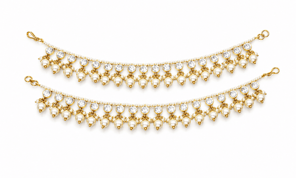Kundan Kanchain 10364 - KRISHNA'S SWETA JEWELLERY