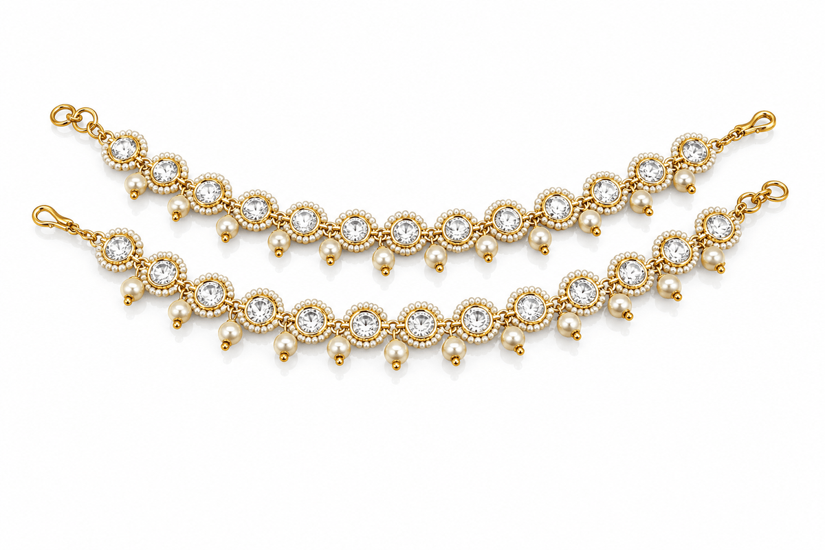 Kundan Kanchain 10365 - KRISHNA'S SWETA JEWELLERY