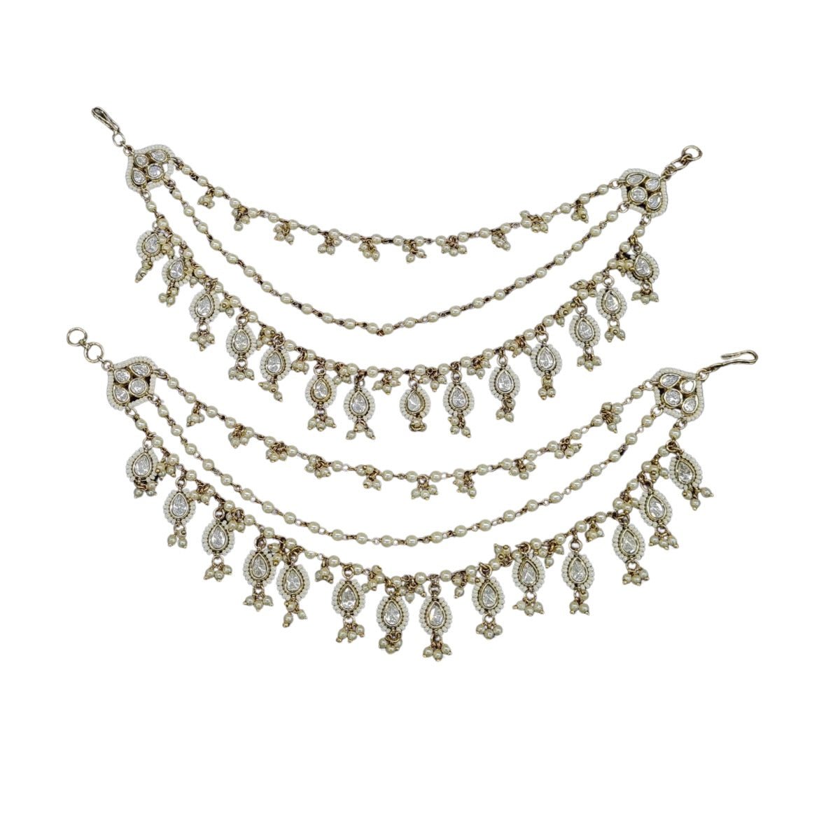 Kundan Kanchain 11253 - Krishna's Sweta Jewellery