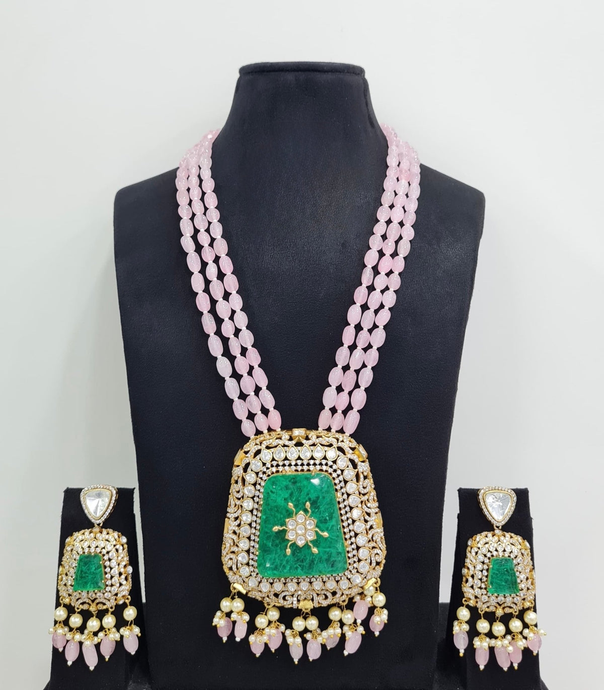 Kundan Long 01171 - KRISHNA'S SWETA JEWELLERY